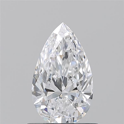 0.7 carat D-VS1 Natūralus Pear Deimantas (1)