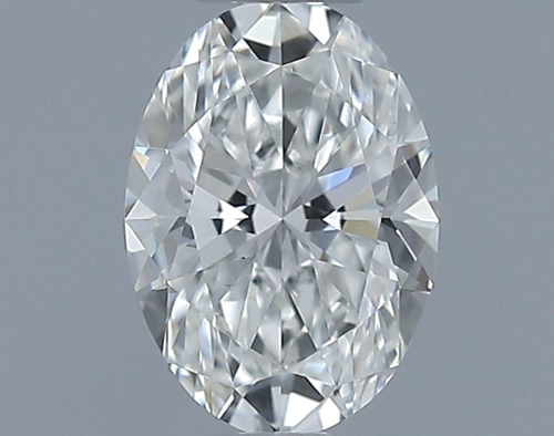 0.42 carat H-VS1 Natūralus Oval Deimantas (1)