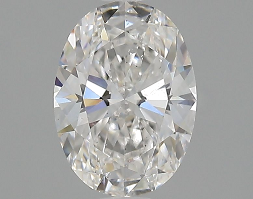 0.9 carat F-SI1 Natūralus Oval Deimantas (1)