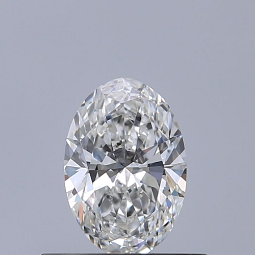 0.42 carat E-VVS1 Natūralus Oval Deimantas (1)
