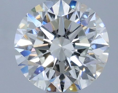 0.62 carat I-SI1 Excellent cut Natūralus Round Deimantas (1)