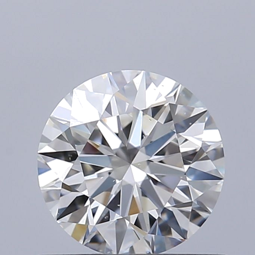 0.72 carat F-SI1 Excellent cut Natūralus Round Deimantas (1)