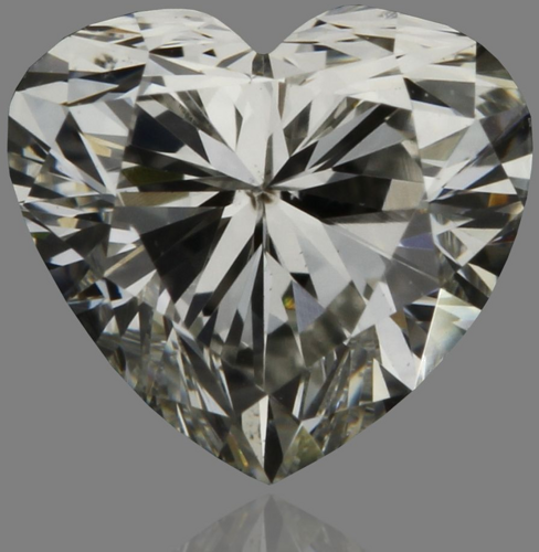 0.37 carat H-SI2 Natūralus Heart Deimantas (1)
