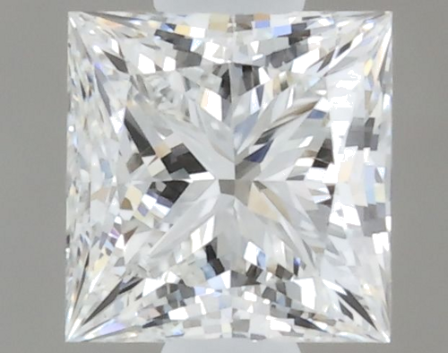 0.3 carat F-VVS1 Natūralus Princess Deimantas (1)