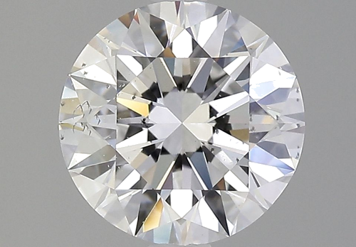 3.01 carat D-SI2 Excellent cut Natūralus Round Deimantas (1)