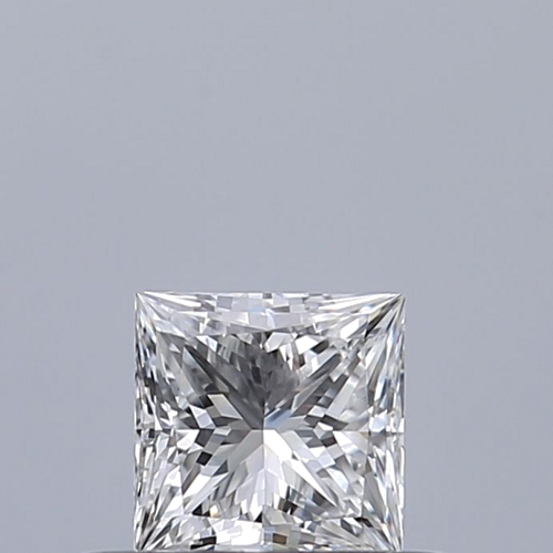 0.32 carat D-VVS2 Natūralus Princess Deimantas (1)