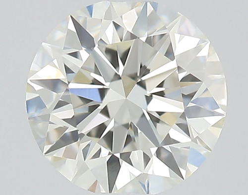 0.42 carat J-VVS1 Excellent cut Natūralus Round Deimantas (1)
