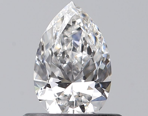 0.5 carat E-VS2 Natūralus Pear Deimantas (1)