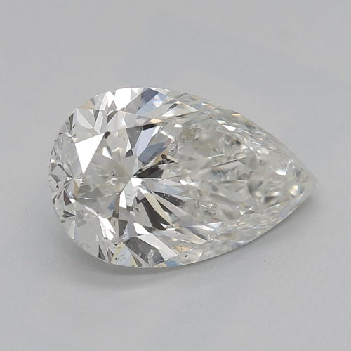 1.51 carat I-SI2 Natūralus Pear Deimantas (1)