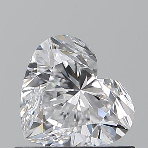 0.7 carat D-SI1 Natūralus Heart Deimantas (1)