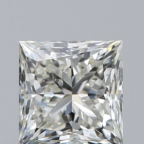 0.5 carat K-SI2 Natūralus Princess Deimantas (1)