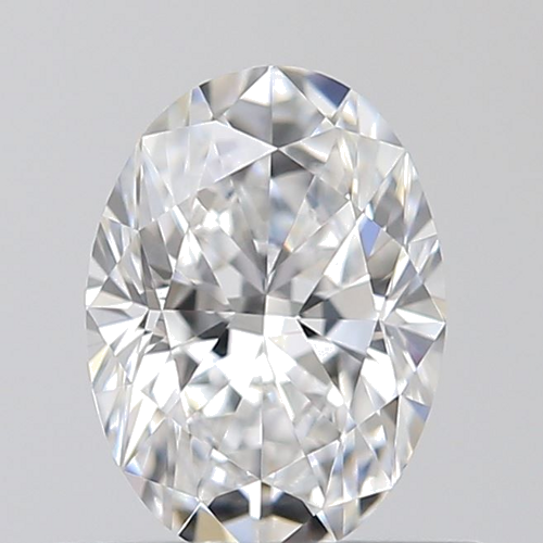 0.47 carat D-VVS2 Natūralus Oval Deimantas (1)