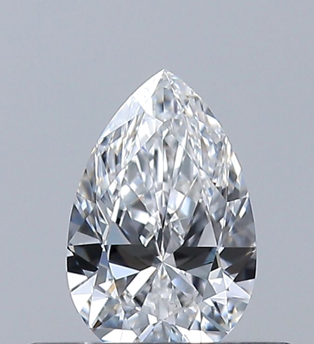 0.32 carat E-VVS1 Natūralus Pear Deimantas (1)