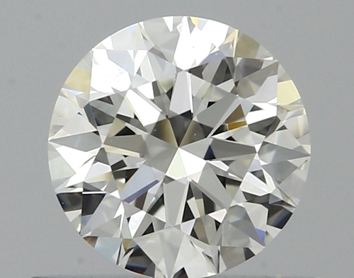 0.51 carat H-VVS2 Excellent cut Natūralus Round Deimantas (1)
