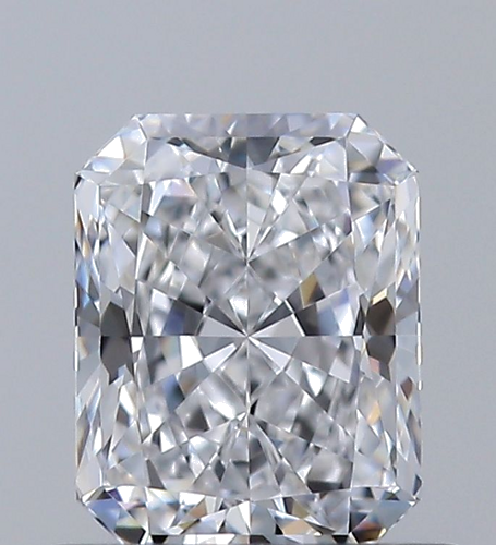 0.67 carat D-VVS1 Natūralus Radiant Deimantas (1)