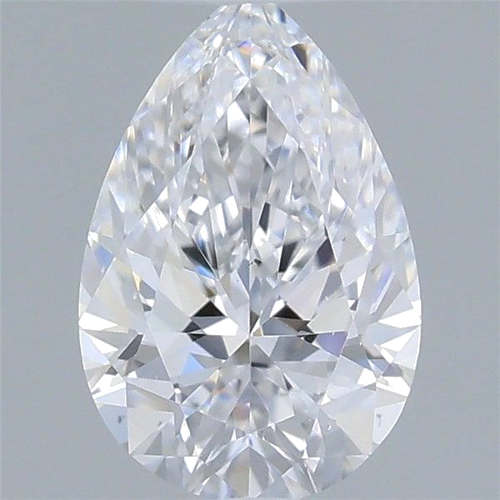 0.52 carat D-VS2 Natūralus Pear Deimantas (1)