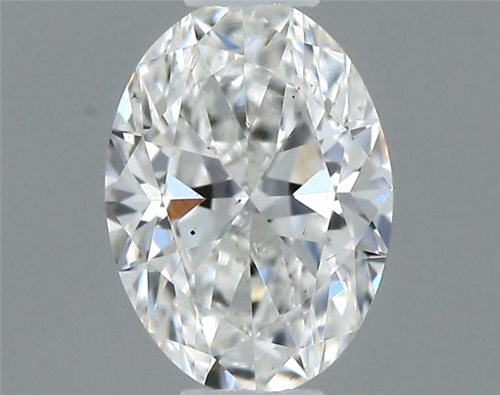 0.3 carat F-SI2 Natūralus Oval Deimantas (1)