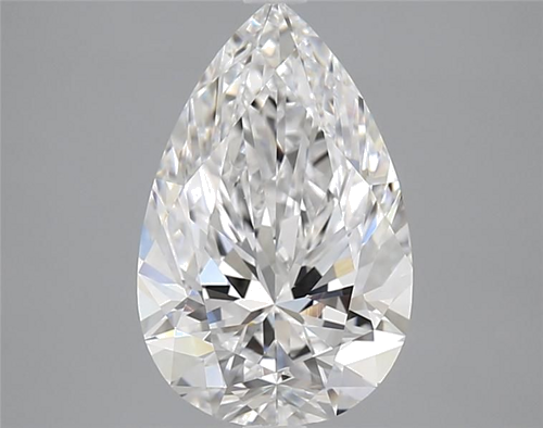 3.01 carat D-VS1 Natūralus Pear Deimantas (1)