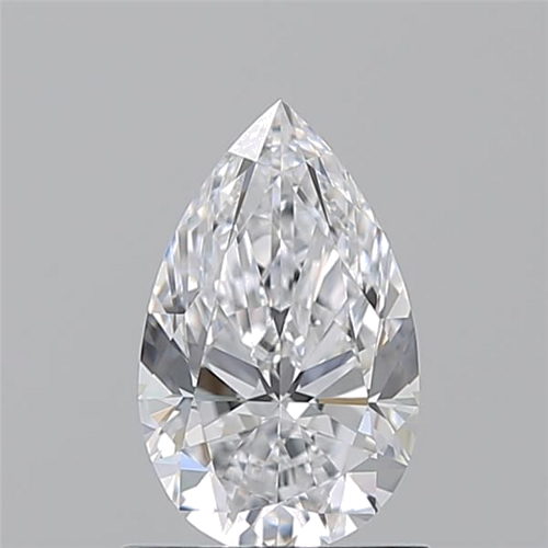 1.01 carat D-VVS1 Natūralus Pear Deimantas (1)