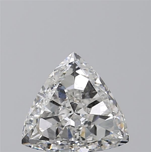 1.7 carat F-SI2 Natūralus Triangular Deimantas (1)