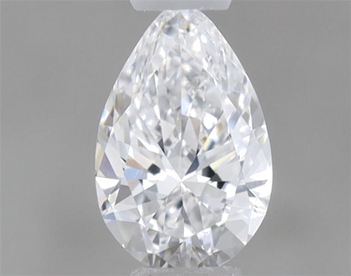 0.3 carat D-VVS1 Natūralus Pear Deimantas (1)