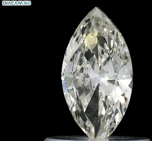 0.47 carat I-VS2 Natūralus Marquise Deimantas (1)