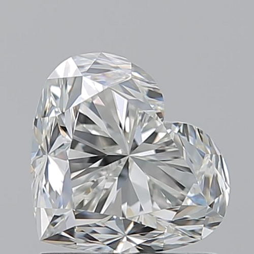 1.51 carat H-VVS1 Natūralus Heart Deimantas (1)