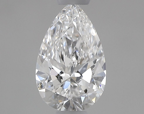 0.5 carat E-VS1 Natūralus Pear Deimantas (1)