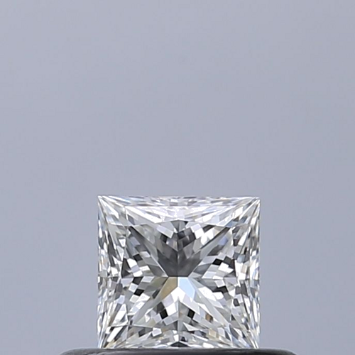 0.32 carat F-IF Natūralus Princess Deimantas (1)