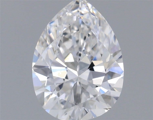 0.56 carat E-VVS1 Natūralus Pear Deimantas (1)