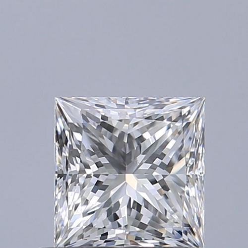 0.7 carat D-VS2 Natūralus Princess Deimantas (1)
