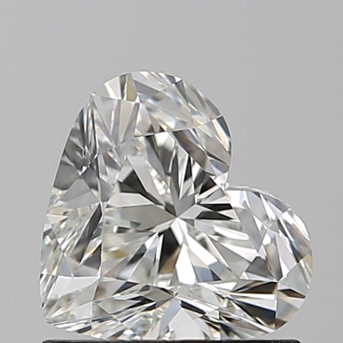 1.01 carat H-VVS1 Natūralus Heart Deimantas (1)