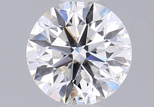0.61 carat F-SI2 Excellent cut Natūralus Round Deimantas (1)