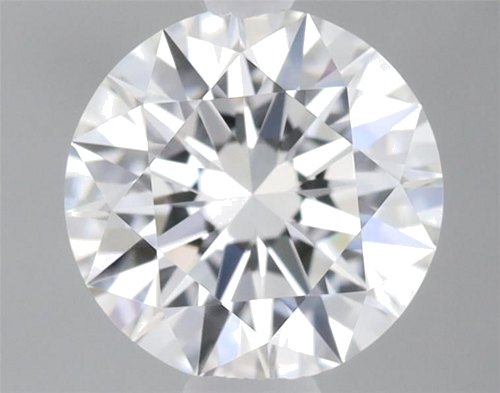 0.43 carat F-VVS1 Excellent cut Natūralus Round Deimantas (1)