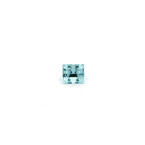 0.64 carat BLUE STEP cut Octagonal Tourmaline (1)