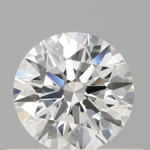 0.5 carat F-SI1 Excellent cut Natūralus Round Deimantas (1)