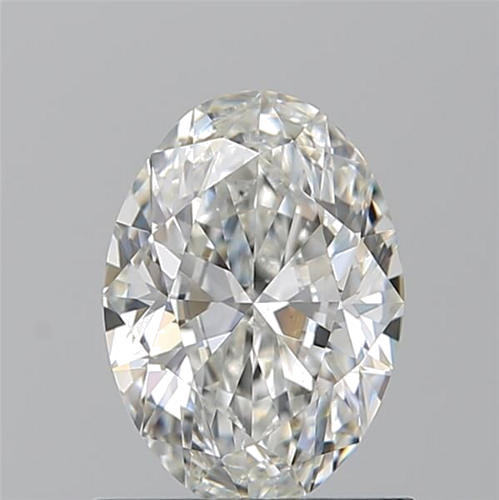 0.9 carat G-VS2 Natūralus Oval Deimantas (1)