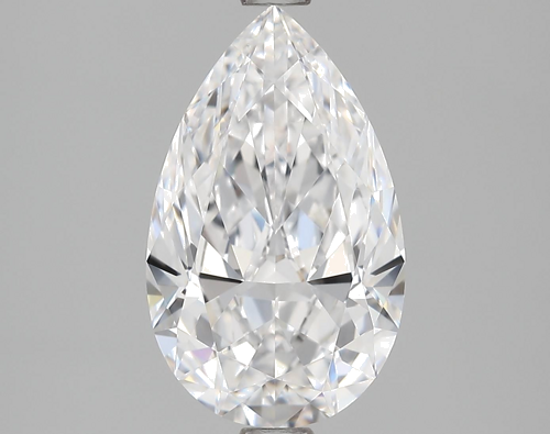 2.17 carat D-IF Natūralus Pear Deimantas (1)