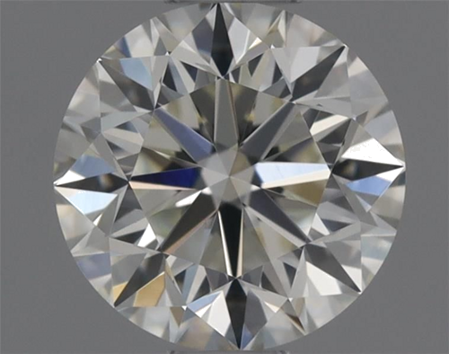 0.41 carat J-VVS1 Very Good cut Natūralus Round Deimantas (1)