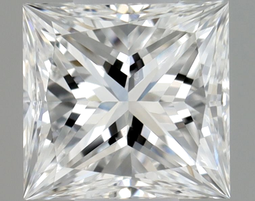 0.38 carat E-SI1 Natūralus Princess Deimantas (1)