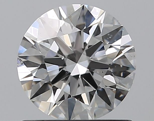 0.9 carat F-SI1 Excellent cut Natūralus Round Deimantas (1)