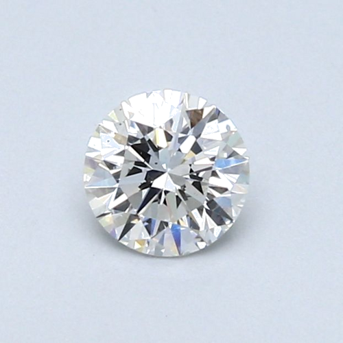 0.41 carat F-SI1 Very Good cut Natūralus Round Deimantas (1)