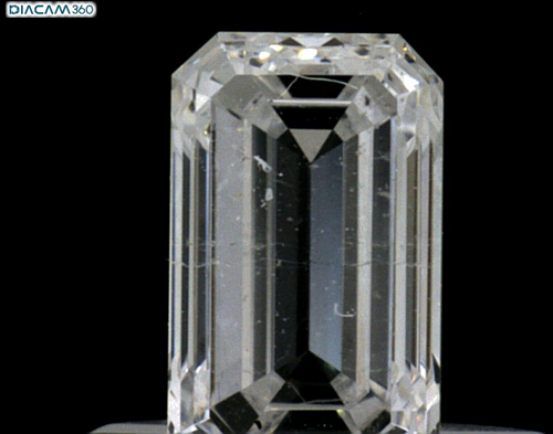 0.5 carat E-SI2 Natūralus Emerald Deimantas (1)