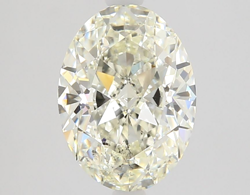 1.71 carat K-SI2 Natūralus Oval Deimantas (1)