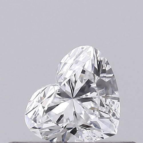 0.24 carat D-VS1 Natūralus Heart Deimantas (1)