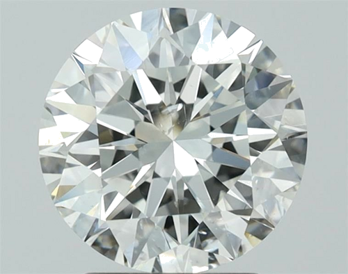 2.7 carat I-SI1 Excellent cut Natūralus Round Deimantas (1)