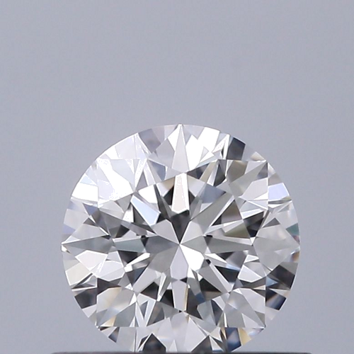 0.51 carat D-VVS2 Excellent cut Natūralus Round Deimantas (1)