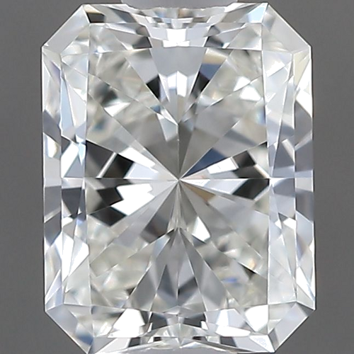 0.5 carat I-VVS2 Natūralus Radiant Deimantas (1)