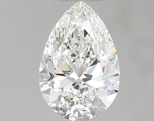 0.5 carat G-VVS1 Natūralus Pear Deimantas (1)