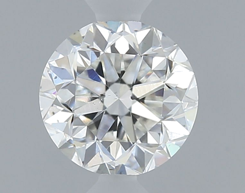 0.5 carat G-SI1 GD cut Natūralus Round Deimantas (1)